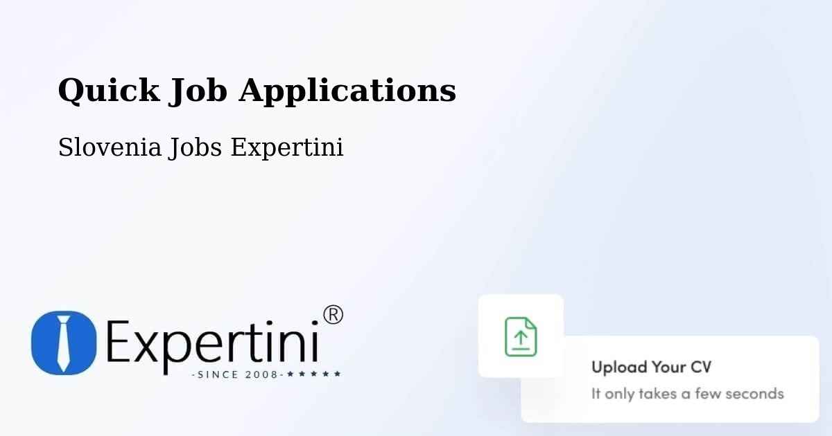 Quick Apply Feature – Ig - Slovenia Jobs Expertini