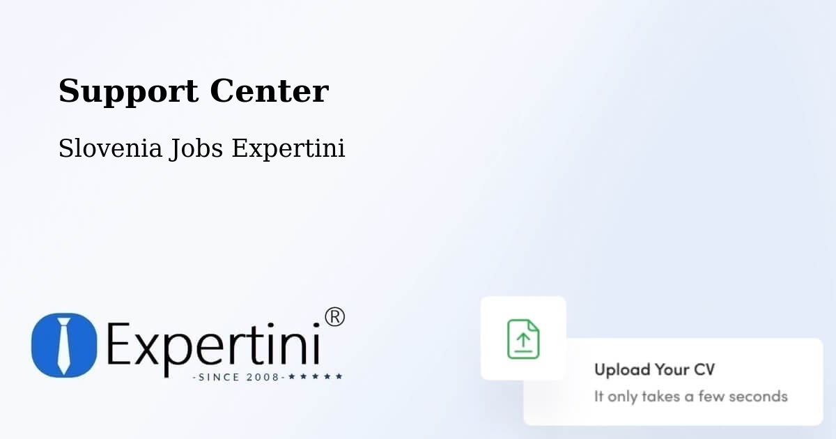 Support Services – Ig - Slovenia Jobs Expertini